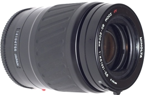 Minolta AF 80-200mm 4.5-5.6 (Sony) - CeX (UK): - Buy, Sell, Donate